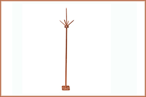 MS Copper Bonded Conventional type Lightning Arrester In Gujarat